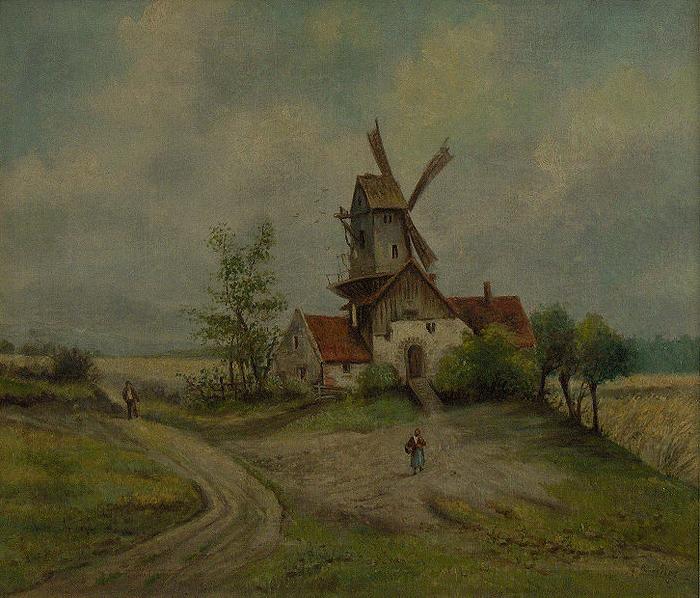  Landscape with mill
